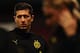 LONDON, ENGLAND - OCTOBER 21: Robert Lewandowski looks on during a Borussia Dortmund training session ahead of the UEFA Champions League Group F match against Arsenal at Emirates Stadium on October 21, 2013 in London, England. (Photo by Mike Hewitt/Gett