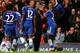 LONDON, ENGLAND - NOVEMBER 06: Samuel Eto'o of Chelsea celebrates with Jose Mourinho the Chelsea manager after scoring the opening goal during the UEFA Champions League Group E match between Chelsea and FC Schalke 04 at Stamford Bridge on November 6, 201