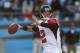 CHARLOTTE, NC - NOVEMBER 03: Matt Ryan #2 of the Atlanta Falcons during their game at Bank of America Stadium on November 3, 2013 in Charlotte, North Carolina. (Photo by Streeter Lecka/Getty Images)