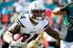 JACKSONVILLE, FL - OCTOBER 20: Ryan Mathews #24 of the San Diego Chargers runs for yardage during the game against the Jacksonville Jaguars at EverBank Field on October 20, 2013 in Jacksonville, Florida. (Photo by Sam Greenwood/Getty Images)