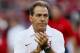 Alabama head coach Nick Saban