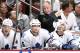 VANCOUVER, BC - NOVEMBER 2: Head coach Randy Carlyle looks on from the bench during their NHL game against the Vancouver Canucks at Rogers Arena on November 2, 2013 in Vancouver, British Columbia, Canada. Vancouver won 4-0. (Photo by Jeff Vinnick/NHLI vi