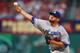ST. LOUIS, MO - AUGUST 7: Starter Ricky Nolasco #47 of the Los Angeles Dodgers pitches against the St. Louis Cardinals at Busch Stadium on August 7, 2013 in St. Louis, Missouri. (Photo by Dilip Vishwanat/Getty Images)