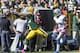 GREEN BAY, WI - OCTOBER 6: James Jones #89 of the Green Bay Packers can not make a catch while being defended by Chris Houston #23 of the Detroit Lions at Lambeau Field on October 6, 2013 in Green Bay, Wisconsin. (Photo Tom Lynn /Getty Images)
