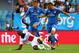 GOTHENBURG, SWEDEN - JULY 27: Cristiano Ronaldo (C) of Real Madrid and Blaise Matuidi (C) of PSG battle for the ball during the pre season friendly match between Real Madrid and Paris Saint-Germain at Ullevi on July 27, 2013 in Gothenburg, Sweden. (Photo
