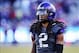 Nov 2, 2013; Fort Worth, TX, USA; TCU Horned Frogs cornerback Jason Verrett (2) during the game against the West Virginia Mountaineers at Amon G. Carter Stadium. West Virginia won 30-27. Mandatory Credit: Kevin Jairaj-USA TODAY Sports