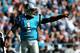 CHARLOTTE, NC - NOVEMBER 03: Cam Newton #1 of the Carolina Panthers during their game at Bank of America Stadium on November 3, 2013 in Charlotte, North Carolina. (Photo by Streeter Lecka/Getty Images)