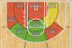 Thompson's shot chart for 2013-14.