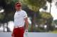 ANTALYA, TURKEY - NOVEMBER 06: Ian Poulter of England looks on after he hits his tee shot on the 3rd hole during the pro-am as a preview for the Turkish Airlines Open at Montgomerie Maxx Royal Course on November 6, 2013 in Antalya, Turkey. (Photo by Dea