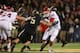 WACO, TX - NOVEMBER 07: Blake Bell #10 of the Oklahoma Sooners runs the ball against Eddie Lackey #5 of the Baylor Bears at Floyd Casey Stadium on November 7, 2013 in Waco, Texas. (Photo by Ronald Martinez/Getty Images)