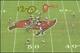 Not bad, only about four yards off to start the play.