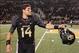 Nov 7, 2013; Waco, TX, USA; Baylor Bears quarterback Bryce Petty (14) after the victory against the Oklahoma Sooners at Floyd Casey Stadium. Baylor beat Oklahoma 41-12. Mandatory Credit: Matthew Emmons-USA TODAY Sports
