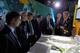 DOHA, QATAR - SEPTEMBER 16: The Qatar 2022 World Cup bid unveils stadiums to FIFA inspection team at the Aspire sports complex on September 16, 2010 in Doha, Qatar. (Photo by Clive Rose/Getty Images for Qatar 2022)