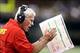 Aug 9, 2013; New Orleans, LA, USA; Kansas City Chiefs defensive coordinator Bob Sutton on the sidelines in the second quarter of their game against the New Orleans Saints at the Mercedes-Benz Superdome. Mandatory Credit: Chuck Cook-USA TODAY Sports