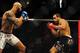 May 19, 2012; San Jose, CA, USA; Rafael Cavalcante (right) fights Mike Kyle (left) during the light heavyweight bout of the Strikeforce World Grand Prix at HP Pavilion. Mandatory Credit: Kyle Terada-USA TODAY Sports