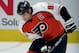 29 Dec 1998: Eric Lindros #88 of the Philadelphia Flyers in action during the game against the Calgary Flames at the Saddledome in Calgary, Alberta, Canada. The Flyers defeated the Flames 4-3. Mandatory Credit: Ian Tomlinson /Allsport