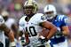 DURHAM, NC - SEPTEMBER 21: James Conner #40 of the Pittsburgh Panthers during their game at Wallace Wade Stadium on September 21, 2013 in Durham, North Carolina. (Photo by Streeter Lecka/Getty Images)