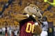 MINNEAPOLIS, MN - SEPTEMBER 08: Mascot Goldy Gopher of the Minnesota Golden cheers during the game against the Miami of Ohio Redhawks as Minnesota defeated Miami of Ohio 41-35 in triple overtime at the Metrodome on September 8, 2007 in Minneapolis, Minnes