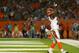 MIAMI GARDENS, FL - OCTOBER 31: Gio Bernard #25 of the Cincinnati Bengals reacts to a touchdown during a game against the Miami Dolphins at Sun Life Stadium on October 31, 2013 in Miami Gardens, Florida. (Photo by Mike Ehrmann/Getty Images)