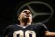 NEW ORLEANS, LA - OCTOBER 27: Jimmy Graham #80 of the New Orleans Saints walks off the field after defeating the Buffalo Bills 35-17 at Mercedes-Benz Superdome on October 27, 2013 in New Orleans, Louisiana. (Photo by Chris Graythen/Getty Images)