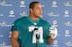 DAVIE, FL - MAY 4: Jonathan Martin #71 of the Miami Dolphins talks ot the media after the rookie minicamp on May 4, 2012 at the Miami Dolphins training facility in Davie, Florida. (Photo by Joel Auerbach/Getty Images)