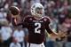 COLLEGE STATION, TX - SEPTEMBER 14: Johnny Manziel #2 of Texas A&M Aggies drops back to pass in the third quarter during the game against the Alabama Crimson Tide at Kyle Field on September 14, 2013 in College Station, Texas. (Photo by Scott Halleran/Ge