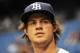 ST. PETERSBURG, FL - SEPTEMBER 18: Outfielder Wil Myers #9 of the Tampa Bay Rays watches play against the Texas Rangers September 18, 2013 at Tropicana Field in St. Petersburg, Florida. (Photo by Al Messerschmidt/Getty Images)
