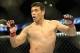 Feb 23, 2013; Anaheim, CA, USA; Lyoto Machida during his fight against Dan Henderson (not pictured) in their UFC heavyweight bout at the Honda Center. Mandatory Credit: Jayne Kamin-Oncea-USA TODAY Sports