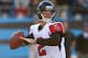 CHARLOTTE, NC - NOVEMBER 03: Matt Ryan #2 of the Atlanta Falcons during their game at Bank of America Stadium on November 3, 2013 in Charlotte, North Carolina. (Photo by Streeter Lecka/Getty Images)