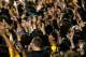 WACO, TX - NOVEMBER 07: Baylor Bears fans cheer on their team as they take on the Oklahoma Sooners at Floyd Casey Stadium on November 7, 2013 in Waco, Texas. (Photo by Ronald Martinez/Getty Images)
