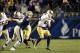 Notre Dame quarterback Tommy Rees threw two interceptions in Notre Dame's 28-21 loss to Pittsburgh. It was Rees' fourth multi-interception game of the season.