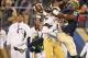 A pass-interference penalty on Notre Dame cornerback Bennett Jackson led to a Pittsburgh touchdown.