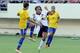 ORLANDO, FL - NOVEMBER 10: Forward Sydney Leroux #2 of the U.S. Women's National Team controls the ball against midfielder Gabi Zanotti #9 of Brazil on November 10, 2013 at Florida Citrus Bowl Stadium in Orlando, Florida. (Photo by Brian Blanco/Getty Im