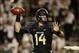 Nov 7, 2013; Waco, TX, USA; Baylor Bears quarterback Bryce Petty (14) throws a pass in the second quarter against the Oklahoma Sooners at Floyd Casey Stadium. Mandatory Credit: Tim Heitman-USA TODAY Sports