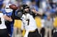 LEXINGTON, KY - NOVEMBER 9: Maty Mauk #7 of the Missouri Tigers passes the ball against the Kentucky Wildcats during the game at Commonwealth Stadium on November 9, 2013 in Lexington, Kentucky. Missouri won 48-17 as Mauk threw for five touchdowns. (Photo