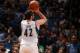 MINNEAPOLIS, MN - NOVEMBER 8: Kevin Love #42 of the Minnesota Timberwolves shoots the ball against the Dallas Mavericks on November 8, 2013 at Target Center in Minneapolis, Minnesota. NOTE TO USER: User expressly acknowledges and agrees that, by download