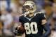 Nov 10, 2013; New Orleans, LA, USA; New Orleans Saints tight end Jimmy Graham (80) prior to a game against the Dallas Cowboys at Mercedes-Benz Superdome. Mandatory Credit: Derick E. Hingle-USA TODAY Sports