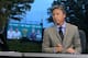 Brandel Chamblee on the set of the Golf Channel.
