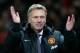 MANCHESTER, ENGLAND - NOVEMBER 10: Manchester United Manager David Moyes celebrates at the end of the Barclays Premier League match between Manchester United and Arsenal at Old Trafford on November 10, 2013 in Manchester, England. (Photo by Alex Livesey
