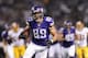 MINNEAPOLIS, MN - NOVEMBER 7: John Carlson #89 of the Minnesota Vikings carries the football during the third quarter of the game against the Washington Redskins on November 7, 2013 at Mall of America Field at the Hubert H. Humphrey Metrodome in Minneapol