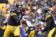 Pittsburgh's struggling run game has produced 100 or more yards only three times this season.