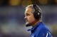INDIANAPOLIS, IN - NOVEMBER 10: Chuck Pagano the head coach of the Indianapolis Colts watches the action during the game against the St. Louis Rams at Lucas Oil Stadium on November 10, 2013 in Indianapolis, Indiana. (Photo by Andy Lyons/Getty Images)