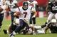 GLENDALE, AZ - NOVEMBER 10: Quarterback Case Keenum #7 of the Houston Texans runs with the ball against the Arizona Cardinals at University of Phoenix Stadium on November 10, 2013 in Glendale, Arizona. (Photo by Stephen Dunn/Getty Images)