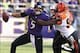 Opposing teams have gotten their hands on Joe Flacco repeatedly this year.
