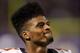 MINNEAPOLIS, MN - OCTOBER 25: Tiquan Underwood #11 of the Tampa Bay Buccaneers looks on during the game against the Minnesota Vikings on October 25, 2012 at Mall of America Field at the Hubert H. Humphrey Metrodome in Minneapolis, Minnesota. (Photo by Han