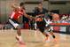 LAS VEGAS, NV - JULY 17: Chris Smith #32 of the New York Knicks drives under pressure during NBA Summer League game between the New York Knicks and the Miami Heat on July 17, 2013 at the Cox Pavilion in Las Vegas, Nevada. NOTE TO USER: User expressly ack