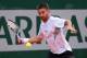 PARIS, FRANCE - MAY 29: Jan Hajek of Czech Republic plays a forehand in his Men's Singles match against Sam Querry of United States of America during day four of the French Open at Roland Garros on May 29, 2013 in Paris, France. (Photo by Julian Finney/