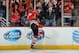 CHICAGO, IL - NOVEMBER 6: Brandon Pirri #37 of the Chicago Blackhawks reacts after scoring against the Winnipeg Jets in the second period during the NHL game on November 06, 2013 at the United Center in Chicago, Illinois. (Photo by Bill Smith/NHLI via Get