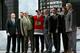 COLUMBUS, OH - JUNE 22: First overall pick Patrick Kane of the Chicago Blackhawks stands on the stage with team personnel during the first round of the 2007 NHL Entry Draft at Nationwide Arena on June 22, 2007 in Columbus, Ohio. (Photo by Dave Sandford/