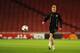LONDON, ENGLAND - OCTOBER 21: Marco Reus in action during a Borussia Dortmund training session ahead of the UEFA Champions League Group F match against Arsenal at Emirates Stadium on October 21, 2013 in London, England. (Photo by Mike Hewitt/Getty Image